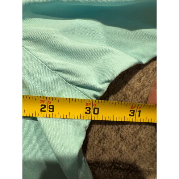 Ralph Lauren Men's Featherweight Twill Shirt Button Down Faded Mint Size 2X - Picture 5 of 7